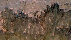 Landscapes sand Mountains Mars planets