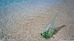 Landscapes sand nature water message