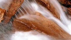 Landscapes sand nature water orange waterfalls rocks rivers
