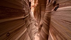 Landscapes sand nature yellow canyon lines