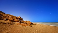 Landscapes sand Sea Beaches