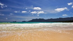 Landscapes sand Sea Beaches