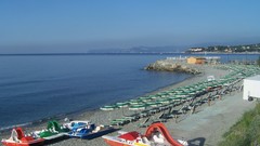 Landscapes sand Sea Italy liguria varazze