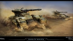 Landscapes sand tanks halo halo wars concept art artwork video 