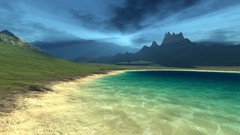 Landscapes Sea Beaches Mountains