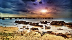 Landscapes Sea clouds