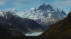Landscapes Sea Mountains glacier beagle channel