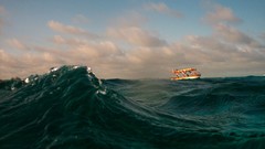 Landscapes Sea nature Animals ocean Boats waves national 