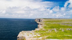 Landscapes Sea nature cliff skies