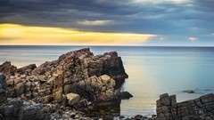 Landscapes Sea nature clouds