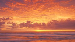 Landscapes Sea nature clouds