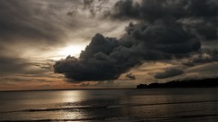 Landscapes Sea nature clouds