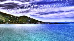 Landscapes Sea nature clouds horizon Beaches wonder sea 