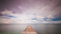 Landscapes Sea nature clouds ocean