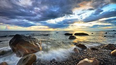 Landscapes Sea nature clouds Seaside skyscapes