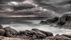 Landscapes Sea nature coast rocks