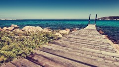 Landscapes Sea nature dock skyscapes