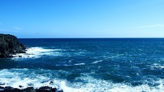 Landscapes Sea nature line foam horizon rocks