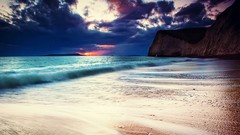 Landscapes Sea nature Mountains