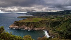 Landscapes Sea nature Mountains