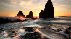 Landscapes Sea nature ocean cliffs