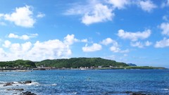 Landscapes Sea nature ocean coast rocks skies