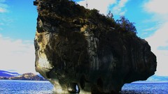 Landscapes Sea nature rocks lakes caves patagonia chile Photo 