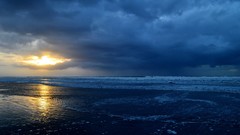 Landscapes Sea nature sun ocean waves