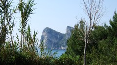 Landscapes Sea nature Trees water blue Mountains Green Italy