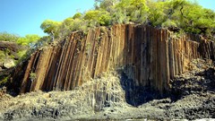Landscapes Sea nature Trees water coast Madagascar Islands 