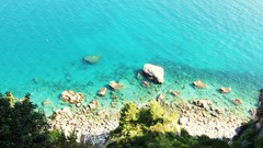 Landscapes Sea nature water blue Green