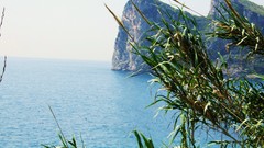 Landscapes Sea nature water blue Mountains Green Italy