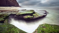 Landscapes Sea nature water rocks