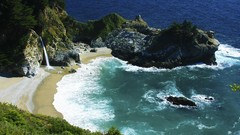 Landscapes Sea nature waterfalls Beaches