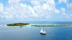 Landscapes Sea paradise Islands skies