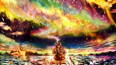 Landscapes Sea snowflakes winter Animals Stars fish Dogs 