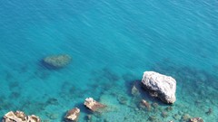 Landscapes Sea stones nature water blue ocean