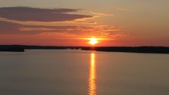 Landscapes Sea sun Tallinn Estonia