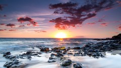 Landscapes Sea sunlight waterscapes