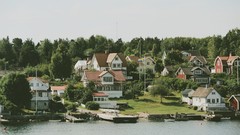 Landscapes Sea sweden Beaches cities stockholm