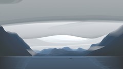 Landscapes Sea vectors