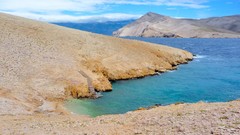 Landscapes Sea water blue bay croatia Beaches stairways