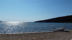 Landscapes Sea water blue summer ships Beaches skyscapes