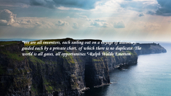 Landscapes seas Quotes cliffs