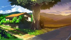 Landscapes seasons drawings change