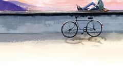 Landscapes seasons love design colors painted artwork paintwork