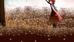 Landscapes seasons love design colors painted artwork paintwork