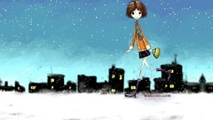 Landscapes seasons love design colors painted artwork paintwork