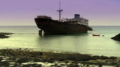 Landscapes ships wrecks shipwrecks