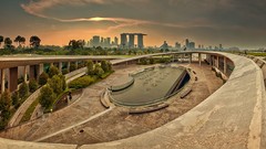 Landscapes Singapore buildings urban golden cityscapes
